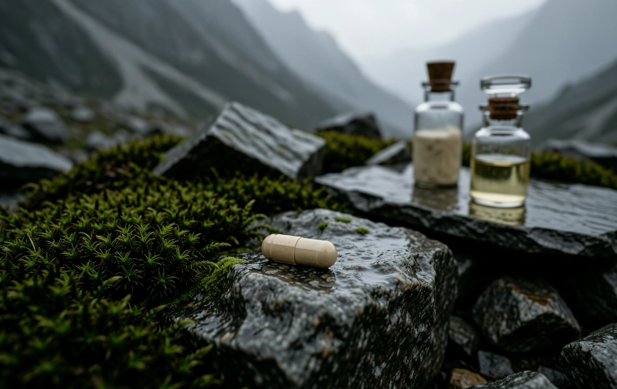 Alpine Stone and Moss
