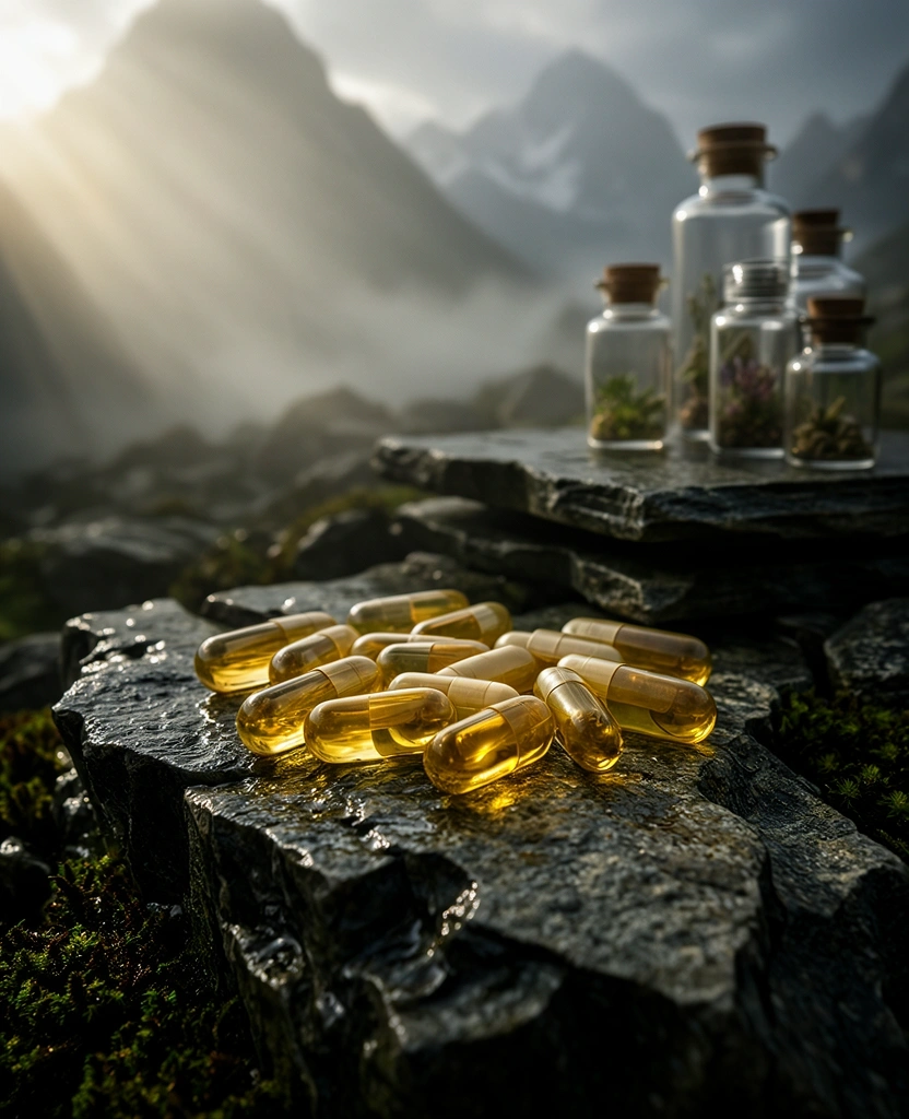 Premium supplement packaging aesthetics